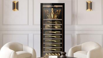 (TRATTA-DAL-SITO-EURO-CAVE)-champagne-wine-cooler-luxurious-white-gold-living-room-decoration.jpg